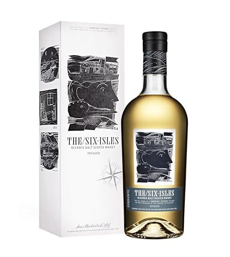 The Six Isles I Voyager I Blended Malt Scotch Whisky I Fruchtig, intensiver Geschmack I 700 ml I 46% Vol. von The Six Isles