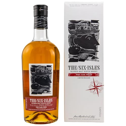 The Six Isles | Whisky Port Cask Finish | Gold Award Gewinner ISW 2023 | Limited Release | 48% vol. | 700ml The Six Isles | Whisky Port Cask Finish | Gold Award Gewinner ISW 2023 | Limited Release | 48% vol. | 700ml von The Six Isles