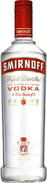 Smirnoff Vodka 37,5% vol. 0,7 l von The Smirnoff Co.