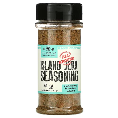 The Spice Lab, Island Jerk Seasoning, Sweet BBQ Rub, rundes Glas, 124,7 g von The Spice Lab