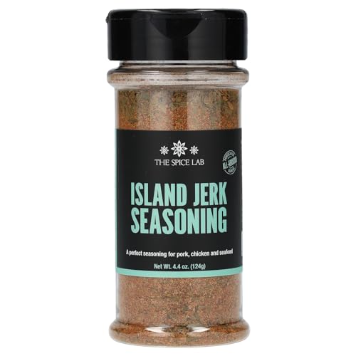 The Spice Lab, Island Jerk Seasoning, Sweet BBQ Rub, rundes Glas, 124,7 g von The Spice Lab