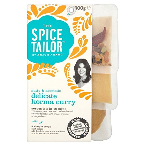 Die Spice Tailor Delicate Korma Curry (300 g) - Packung mit 2 von The Spice Tailor