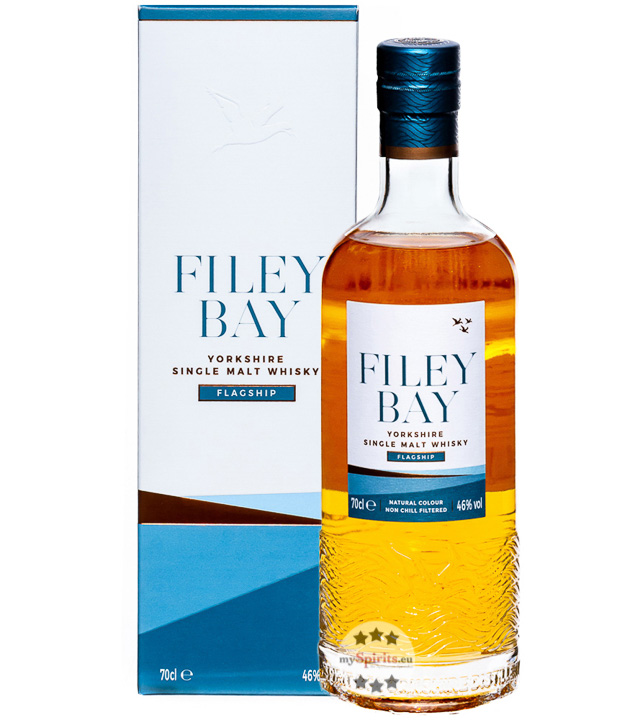 Filey Bay Flagship Yorkshire Single Malt Whisky (46 % Vol., 0,7 Liter) von The Spirit of Yorkshire Distillery