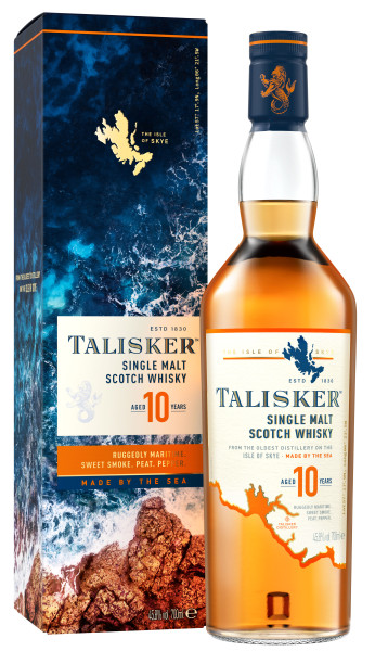Talisker Single Malt Scotch 10 Years 45,8% vol. 0,7 l von The Talisker Distillery
