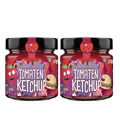 The Vegan Saucery Doppelpack Tomatenketchup im Glas 2 x 200 ml von The Vegan Saucery