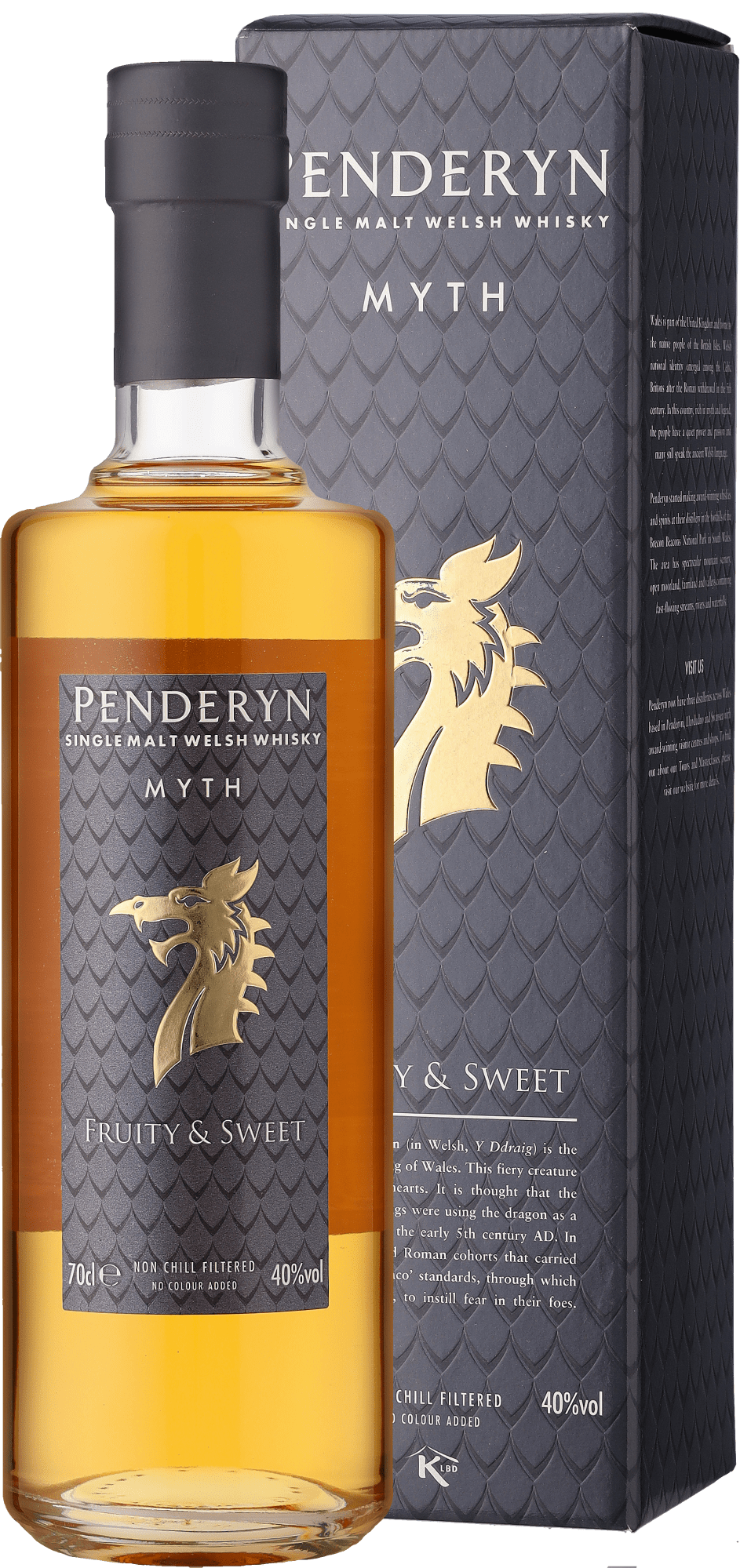 Penderyn Dragon Range Myth Single Malt Welsh Whisky Penderyn Dragon Range Myth Single Malt Welsh Whisky