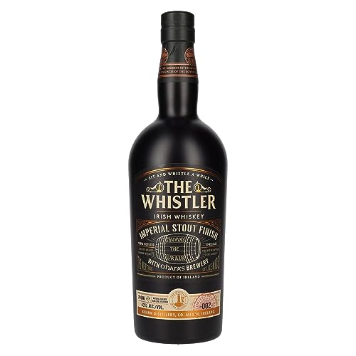 The Whistler Irish Whiskey IMPERIAL STOUT CASK FINISH 43% Vol. 0,7l in Geschenkbox von The Whistler