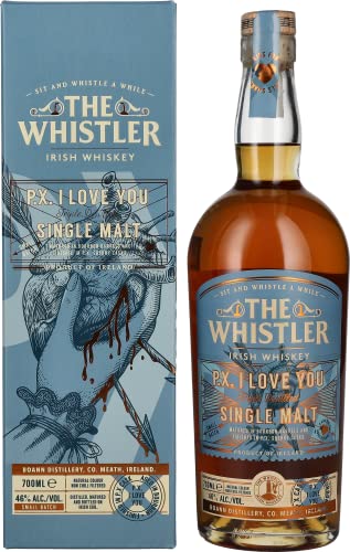 The Whistler P.X. I LOVE YOU Single Malt Irish Whiskey 46% Vol. 0,7l in Geschenkbox von The Whistler