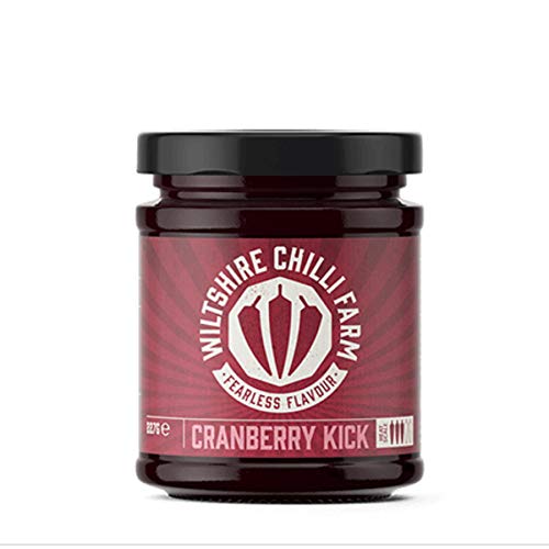 Hot Chilli Jam - CRANBERRY KICK von The Wiltshire Chilli Farm