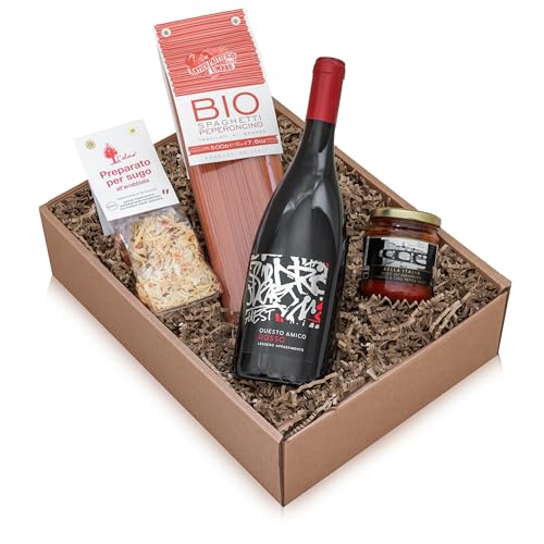 The Wine Guys Geschenkset - So schmeckt Italien: Wein, Pasta und Gewürze - Geschenkpaket für Genießer von The Wine Guys