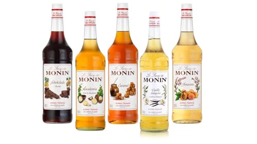 Monin Cafe Probierpaket 5 x 1 l von The Wine Guys