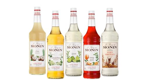 Monin Probierpaket Bar Cocktail 5 x 1 l von The Wine Guys