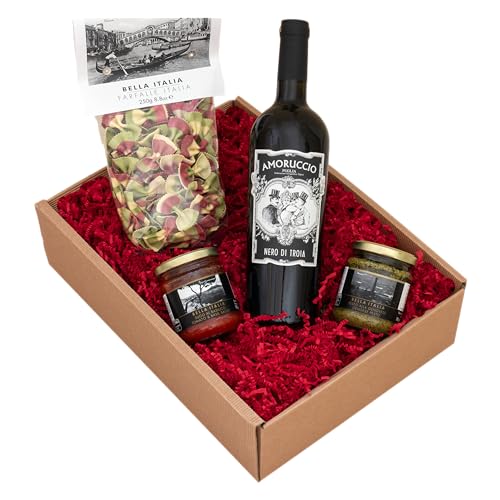 The Wine Guys Präsentpaket Viva l'Italia: Wein, Pasta und Saucen - Geschenkpaket The Wine Guys Präsentpaket Viva l'Italia: Wein, Pasta und Saucen - Geschenkpaket von The Wine Guys