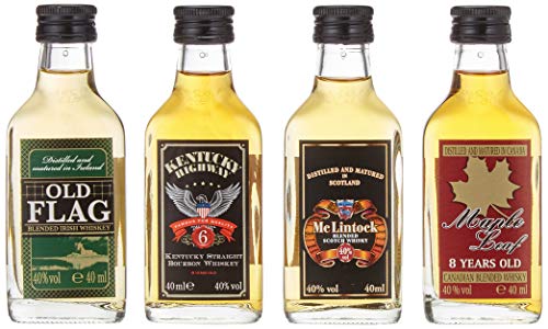 The World of Whiskey Collection 4 x 4cl von The World of Whiskey Collection