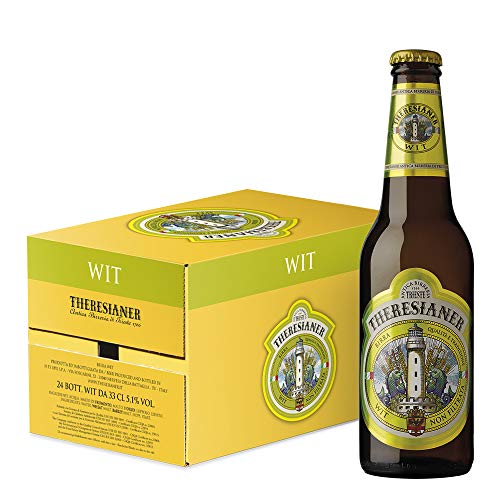 Wit non filtrata Theresianer Italienisches ungefiltertes Bier (24 flaschen 33 cl.) von Theresianer