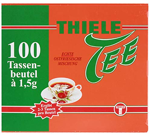 Thiele Tee - Echter Ostfriesentee Teebeutel 100Bt - 150g von Thiele Tee