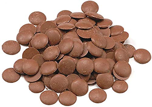 Belgische Milchschokoladen-Chips, 100 % rein mit Kakaobutter, 33,6 % Kakao-Feststoffe, 200 g von Thimble's Online