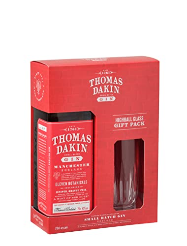 Thomas Dakin Gin Small Batch (1 x 0.7 l) in Geschenkpackung mit Glas von Thomas Dakin