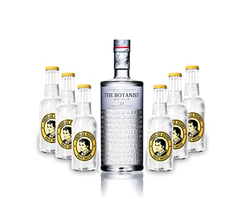 Gin Tonic Set ? The Botanist Islay Dry Gin 0,7l 700ml (46% Vol) + 6x Thomas Henry Tonic Water 200ml - Inkl. Pfand MEHRWEG von Thomas Henry-Thomas Henry