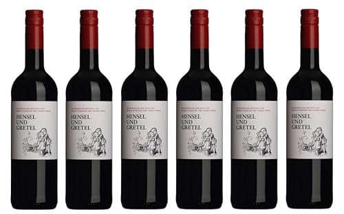 6x 0,75l - Hensel & Gretel - Rotwein-Cuvée - Qualitätswein Pfalz - Deutschland - Rotwein trocken von Thomas Hensel & Markus Schneider