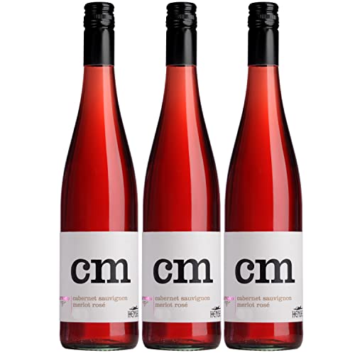 Thomas Hensel Aufwind Cabernet Merlot Roséwein Wein Trocken Pfalz Deutschland I Visando Paket (3 x 0,75l) von Thomas Hensel