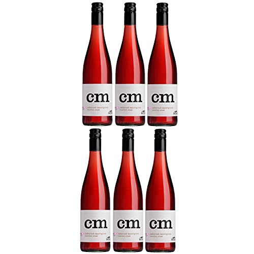 Thomas Hensel Aufwind Cabernet Merlot Roséwein Wein trocken Pfalz Deutschland I Visando Paket (6 Flaschen) von Thomas Hensel