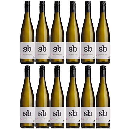 Thomas Hensel Aufwind Sauvignon Blanc Weißwein Wein Trocken Pfalz Deutschland I Visando Paket (12 x 0,75l) von Thomas Hensel