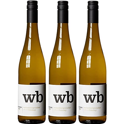 Thomas Hensel Aufwind Weißburgunder Chardonnay Weißwein Wein trocken Deutschland I Visando Paket (3 Flaschen) von Thomas Hensel