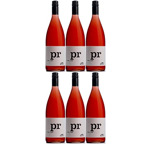 Thomas Hensel pr LITER Portugieser Roséwein Wein lieblich Pfalz Deutschland I Visando Paket (6 x 1,0l) von Thomas Hensel