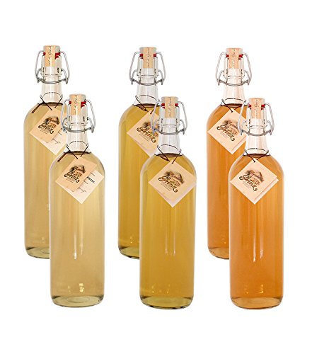 Thomas Prinz GmbH: Alte Sorten Fruchtbrand-Set - Holzfässer, 6x1L - Alte Marille, Haselnuss, Wald-Himbeere, Williams-Christ-Birne, Kirsche, Bodensee-Apfel Thomas Prinz GmbH: Alte Sorten Fruchtbrand-Set - Holzfässer, 6x1L - Alte Marille, Haselnuss, Wald-Himbeere, Williams-Christ-Birne, Kirsche, Bodensee-Apfel von Thomas Prinz GmbH