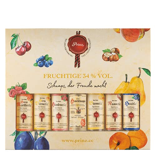 Prinz Geschenkset "Die kleinen Fruchtigen" 7 x 0,04 Liter Prinz Geschenkset "Die kleinen Fruchtigen" 7 x 0,04 Liter von Thomas Prinz