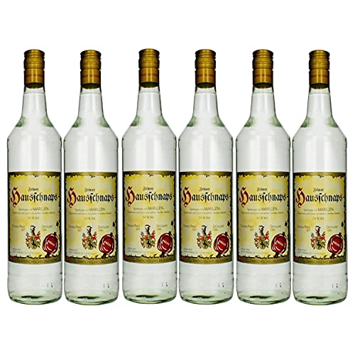 Thomas Prinz Hausschnaps Marille Obstbrand 34% I Visando Paket (6 x 1,0 Liter) von Thomas Prinz