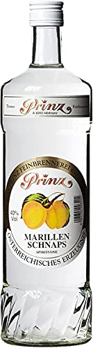 Thomas Prinz Marillenschnaps Obstbrand 40% 1,0 Liter I Visando Paket von Thomas Prinz