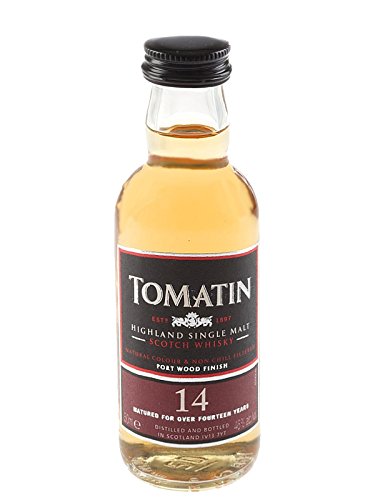 Tomatin 14 Jahre Single Malt Whisky Miniatur 5 cl von Thomatin