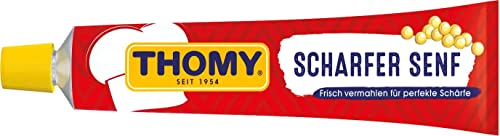 2x THOMY Scharfer Senf Senf 100ml Tube von Thomy