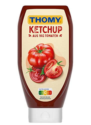 THOMY Tomaten-Ketchup in der praktischen Squeeze-Flasche, hoher Tomatenanteil, 1er Pack (1 x 500ml) von Thomy