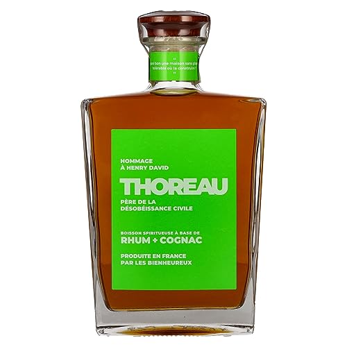 Thoreau Rhum & Cognac Spiritueuse 40% Vol. 0,7l im Leinensackerl Thoreau Rhum & Cognac Spiritueuse 40% Vol. 0,7l im Leinensackerl von Thoreau