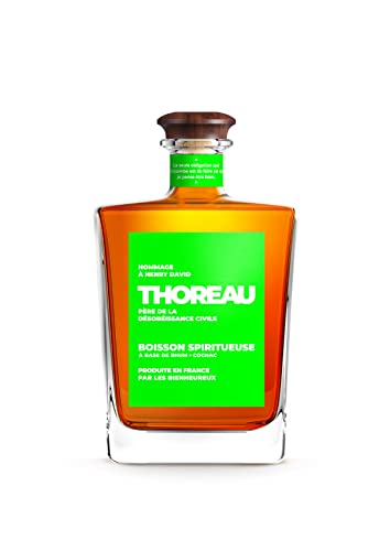 Thoreau Rhum & Cognac Spiritueuse 40% Vol. 0,7l im Leinensackerl von Thoreau