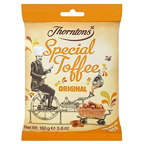 Thorntons Original-Sonder Toffee (160 g) - Packung mit 6 von Thorntons