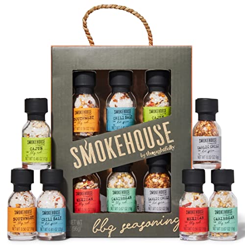 Thoughtfully - BBQ Gewürze Probier-Set - Geschenk-Set Mit 6 Kleinen Grill-Gewürzen - International Inspiriert - für Grill Liebhaber Thoughtfully - BBQ Gewürze Probier-Set - Geschenk-Set Mit 6 Kleinen Grill-Gewürzen - International Inspiriert - für Grill Liebhaber von Modern Gourmet Foods