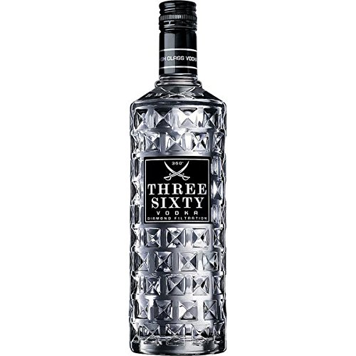 WODKA THREE SIXTY 6er Pack 6 x 0,7 L von Three Sixty Vodka
