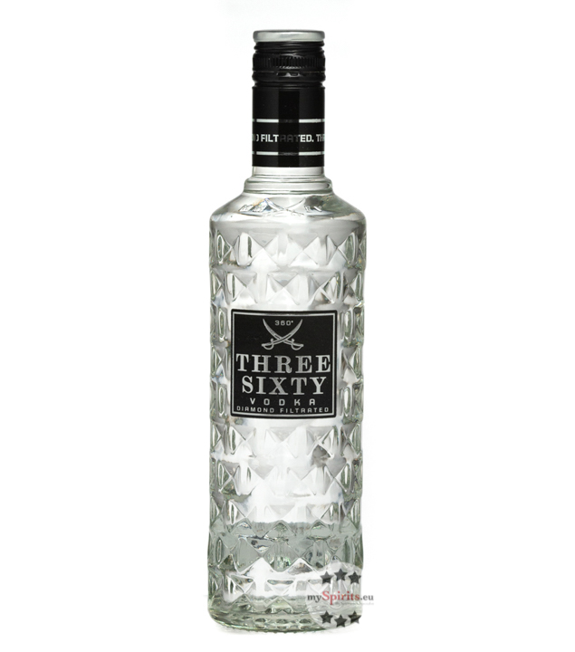 Three Sixty Vodka  (37,5 % Vol., 0,5 Liter) von Three Sixty Vodka