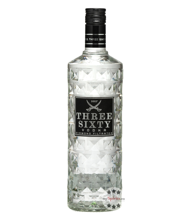 Three Sixty Vodka  (37,5 % Vol., 1,0 Liter) von Three Sixty Vodka