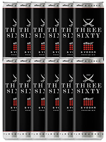 Three Sixty Effect & Vodka 12 x 0,33 Liter von THREE SIXTY