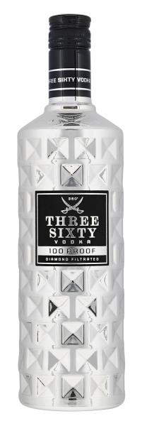 Three Sixty Vodka 100 Proof Diamond filtrated von Three Sixty