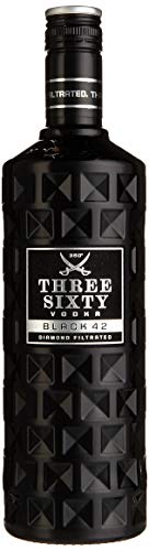Three Sixty Vodka Black 42 0,7 Liter (42%-VOL) von 360° Three Sixty