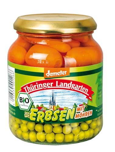 Thüringer Landgarten Demeter Erbsen Mit Möhren, 12 x 215g Thüringer Landgarten Demeter Erbsen Mit Möhren, 12 x 215g von Thüringer Landgarten
