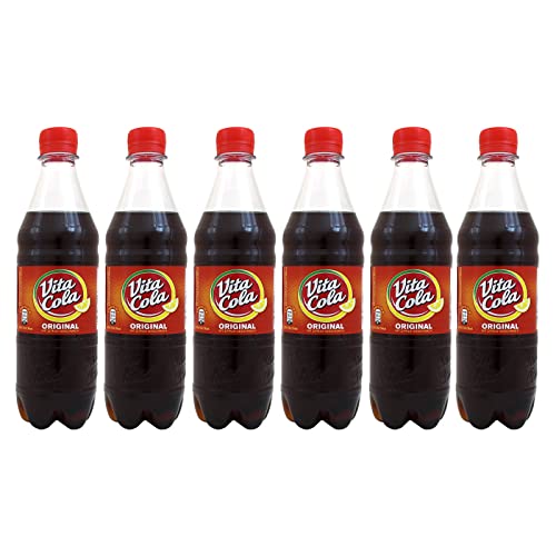 Original Vita Cola 6er Pack (6 x 0,5 Liter) mit Zitrusgeschmack koffeinhaltig Colagetränk, EINWEG von Thüringer Waldquell