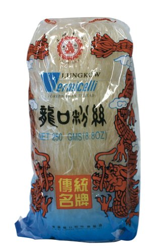 Tian Tan Glasnudeln, lang, (Lungkow Vermicelli), 10er Pack (10 x 250 g Packung) von Tian Tan