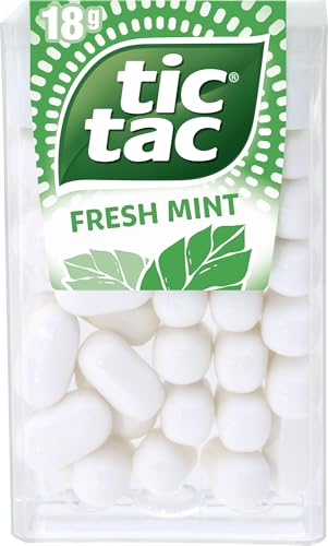 Ferrero tic tac fresh mint – Dragees mit Minzgeschmack – 36 x 18 g Packungen Ferrero tic tac fresh mint – Dragees mit Minzgeschmack – 36 x 18 g Packungen von Ferrero